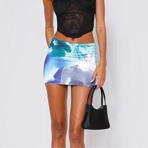 ZAHRA MINI SKIRT - TIGER MIST - new!